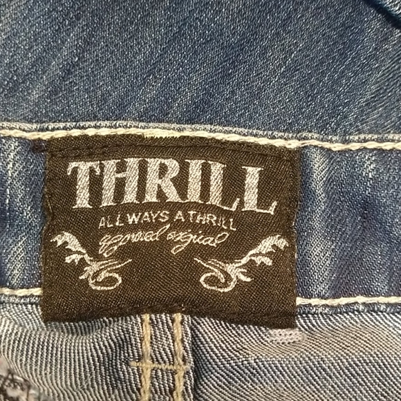 NWOT Thrill Destroyed Jeans Size 13 - Picture 6 of 9